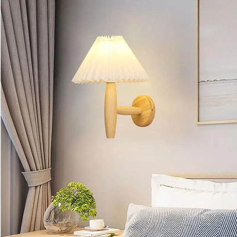 Moderne Dimmbar Vegglampe i Driftwood for Soverom og Stue – Elegant Belysning med Varmt Lys 4