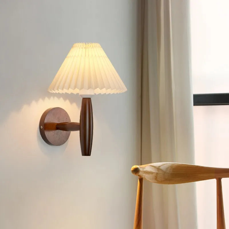 Moderne Dimmbar Vegglampe i Driftwood for Soverom og Stue – Elegant Belysning med Varmt Lys 6