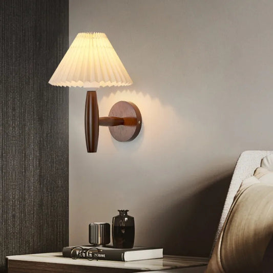 Moderne Dimmbar Vegglampe i Driftwood for Soverom og Stue – Elegant Belysning med Varmt Lys 2