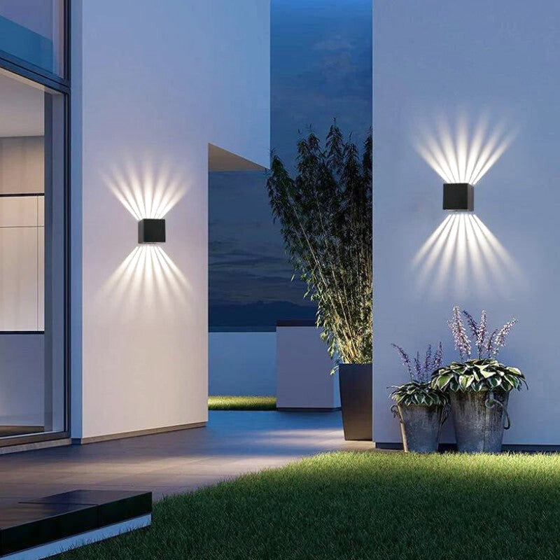 Outdoor Cube Wall Light – Modern Minimalist LED Illumination, IP65 Rated for Outdoor Use, Energy Efficient with 3500K Warm Light 2