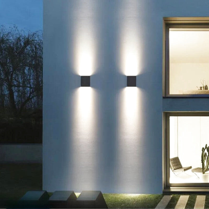 Outdoor Cube Wall Light – Modern Minimalist LED Illumination, IP65 Rated for Outdoor Use, Energy Efficient with 3500K Warm Light 4