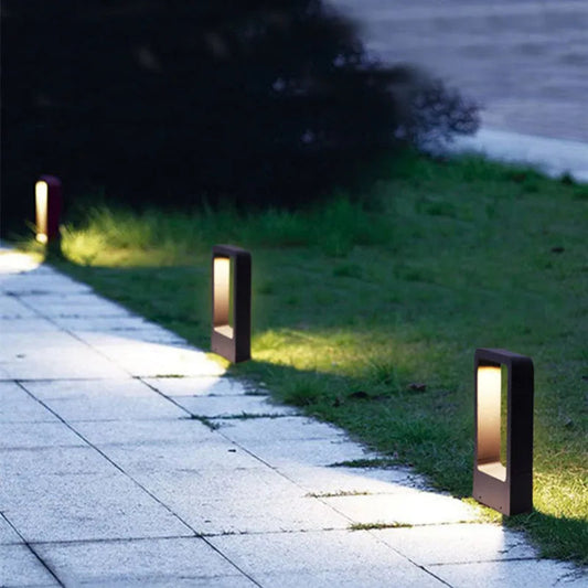 Vintage Waterproof Garden Lamp – Elegant Rectangular Outdoor Lighting for Pathways and Terraces, 249-2000 Lumens 1
